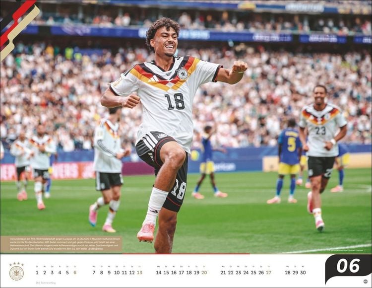 Produktbild: DFB M&auml;nner Posterkalender 2027