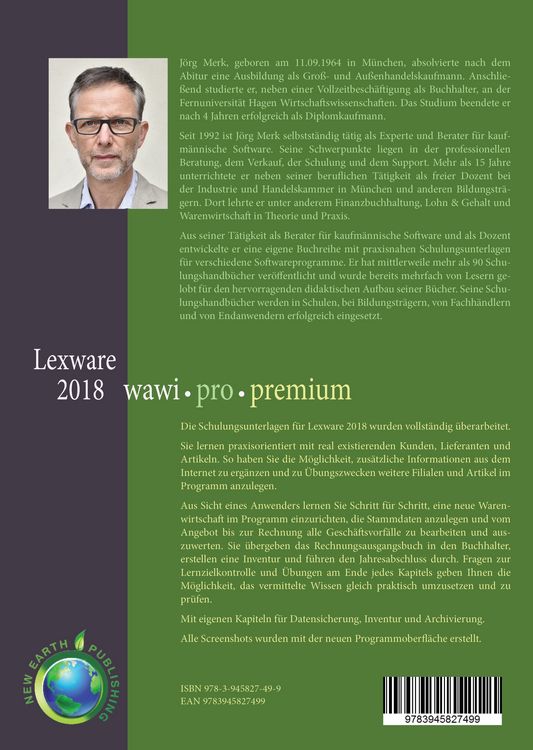 Produktbild: Merk, J: Lexware 2018 wawi pro premium
