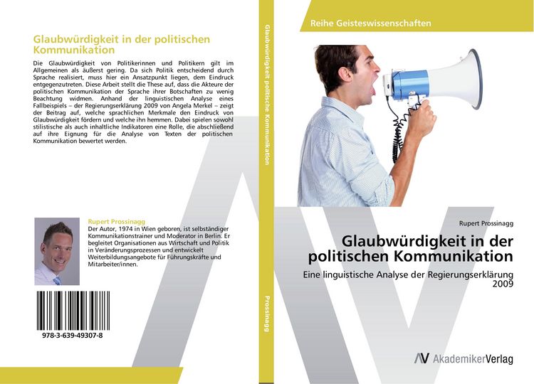 Produktbild: Glaubw&uuml;rdigkeit in der politischen Kommunikation