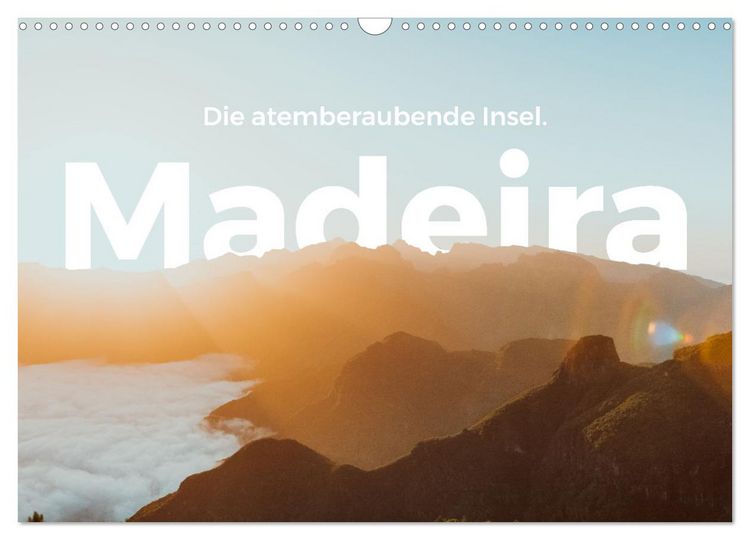 Produktbild: Madeira - Die atemberaubende Insel. (Wandkalender 2026 DIN A3 quer), CALVENDO Monatskalender