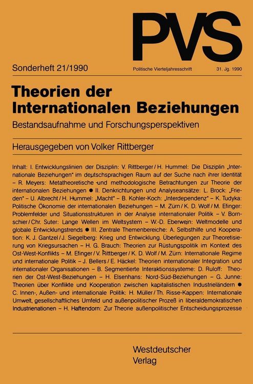 Produktbild: Theorien der Internationalen Beziehungen