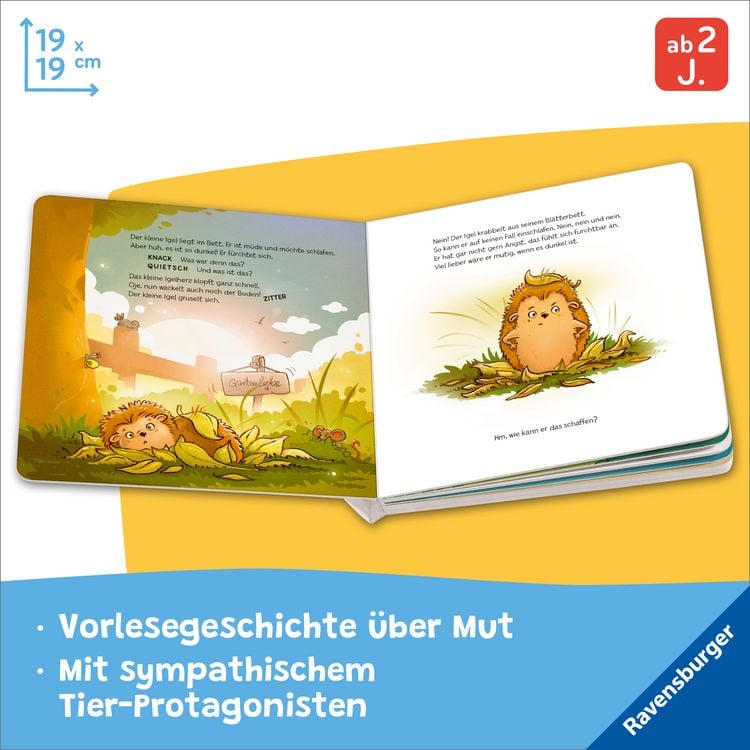 Produktbild: Wenn kleine Igel mutig sind