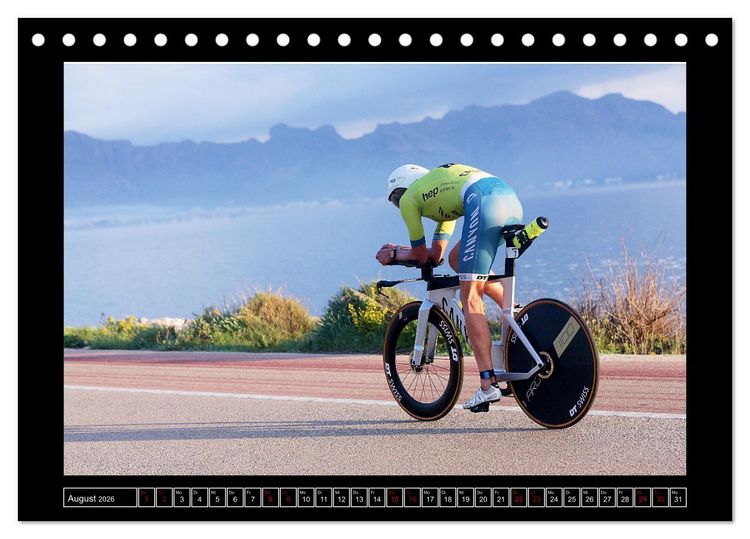 Produktbild: TRIATHLON Impressionen (Tischkalender 2026 DIN A5 quer), CALVENDO Monatskalender