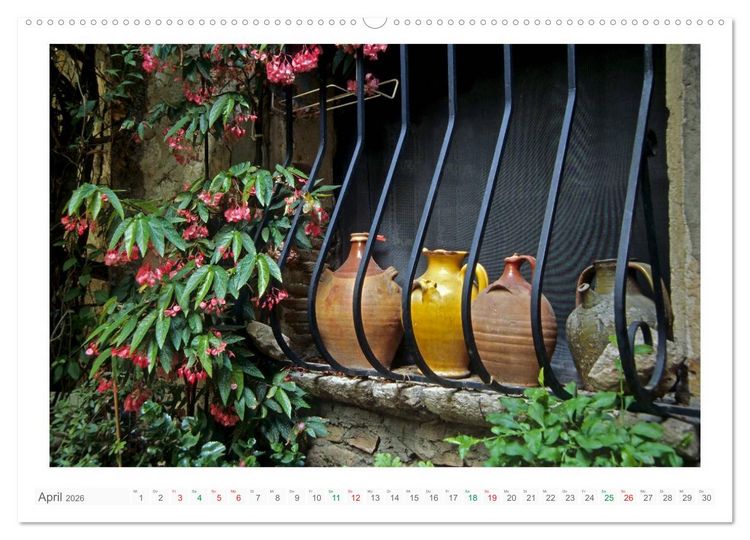 Produktbild: Farbenfrohe Provence (Wandkalender 2026 DIN A2 quer), CALVENDO Monatskalender