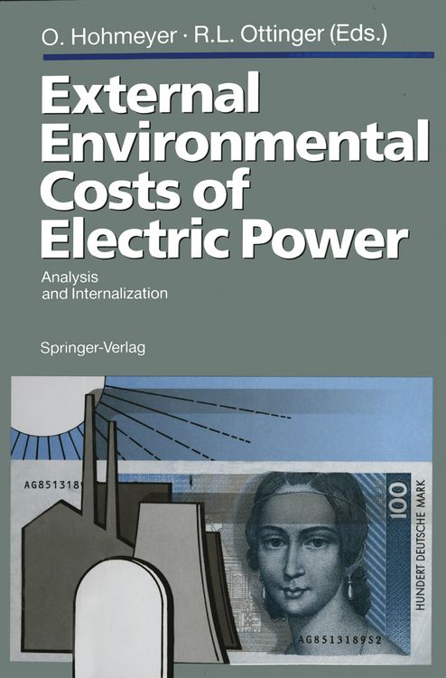 Produktbild: External Environmental Costs of Electric Power
