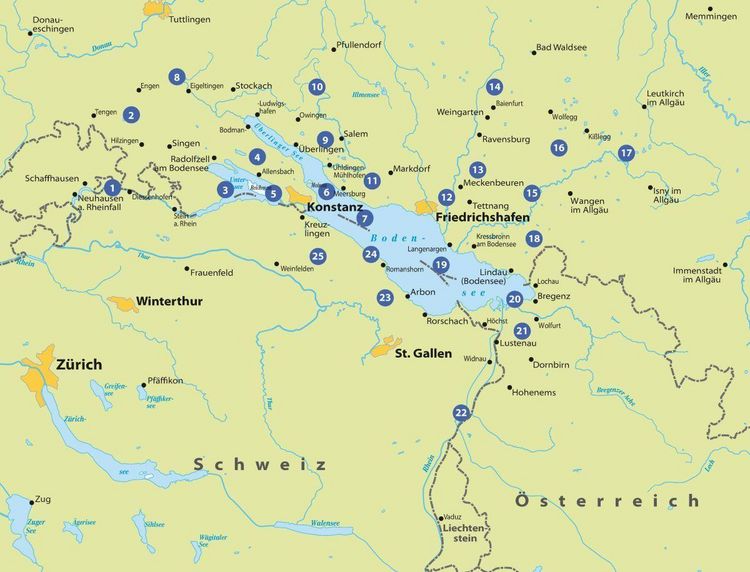 Produktbild: BVA Die 25 sch&ouml;nsten E-Bike Touren am Bodensee