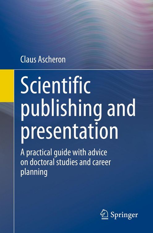 Produktbild: Scientific publishing and presentation