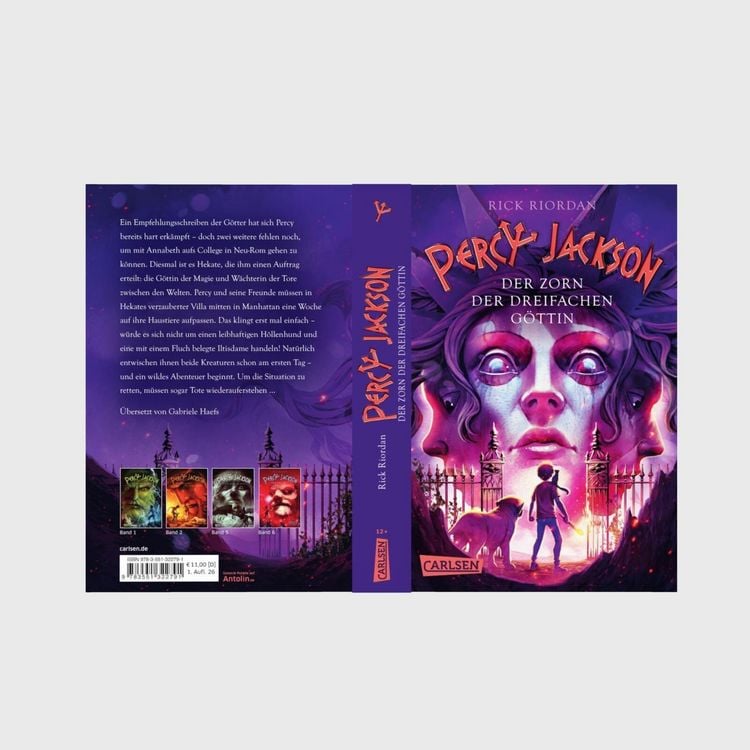 Produktbild: Percy Jackson 7: Der Zorn der dreifachen G&ouml;ttin