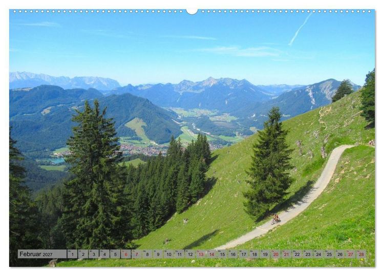 Produktbild: Im Achental - Erholung in den Chiemgauer Alpen (hochwertiger Premium Wandkalender 2027 DIN A2 quer), Kunstdruck in Hochglanz