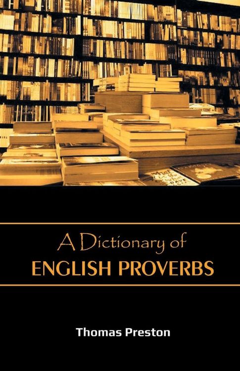 Produktbild: A Dictionary of English Proverbs