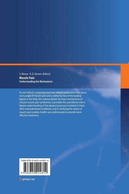 Produktbild: Muscle Pain: Understanding the Mechanisms