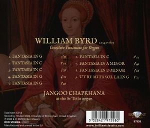 Produktbild: Byrd: Complete Fantasias for Organ