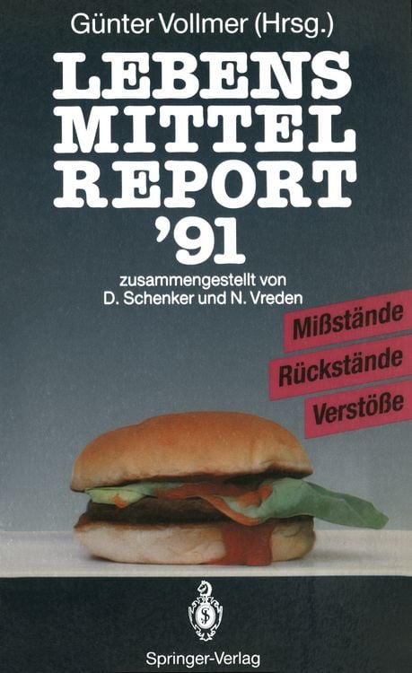 Produktbild: Lebensmittelreport &rsquo;91