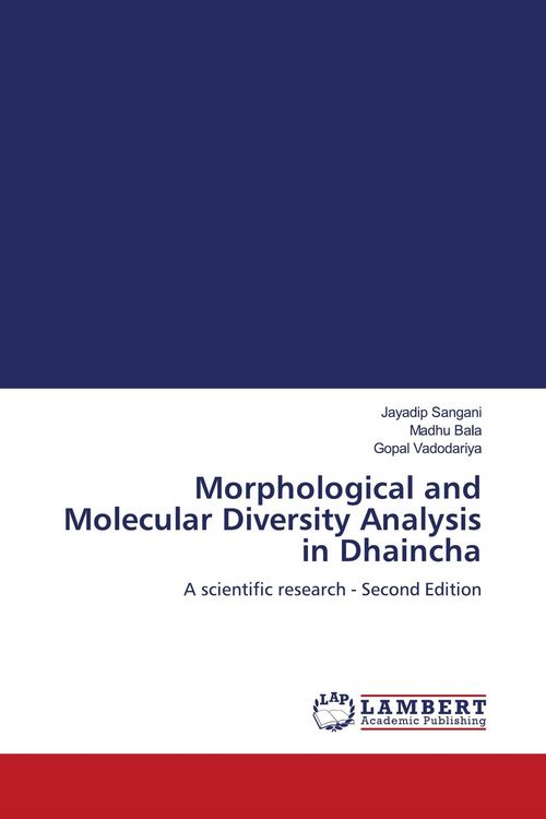 Produktbild: Morphological and Molecular Diversity Analysis in Dhaincha