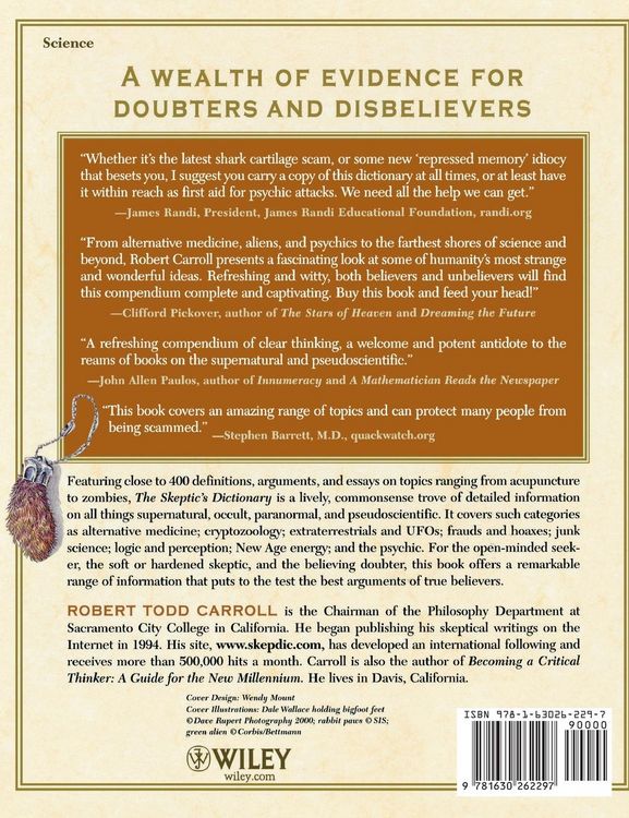 Produktbild: The Skeptic's Dictionary