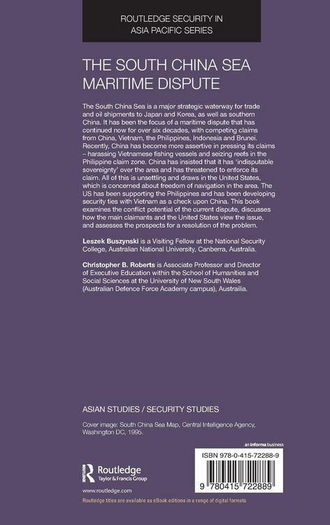 Produktbild: The South China Sea Maritime Dispute
