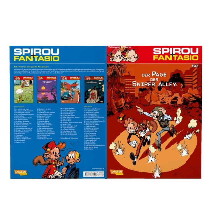 Produktbild: Spirou und Fantasio 52: Der Page der Sniper Alley