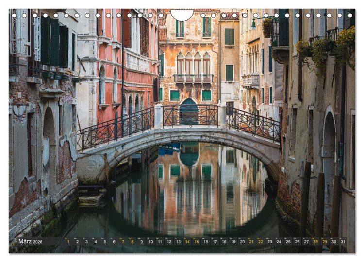 Produktbild: Malerisches Venedig (Wandkalender 2026 DIN A4 quer), CALVENDO Monatskalender