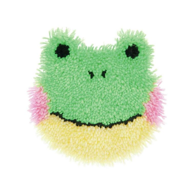 Produktbild: Rico Hooki Hooki, Kn&uuml;pfset, Frosch, Wandbehang, 24x24cm