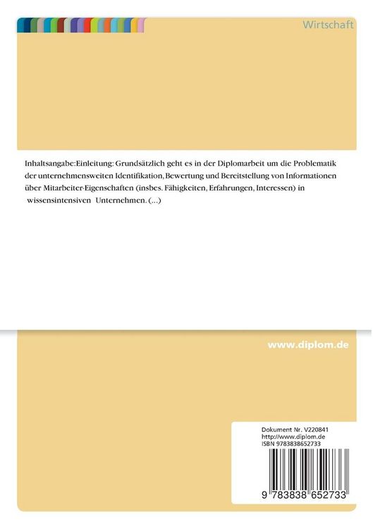Produktbild: "Skill Management" zur Unterst&uuml;tzung der dispositiven Aufgaben des Personalwesens