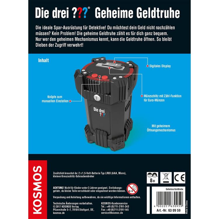 Produktbild: Die drei ??? Geheime Geldtruhe