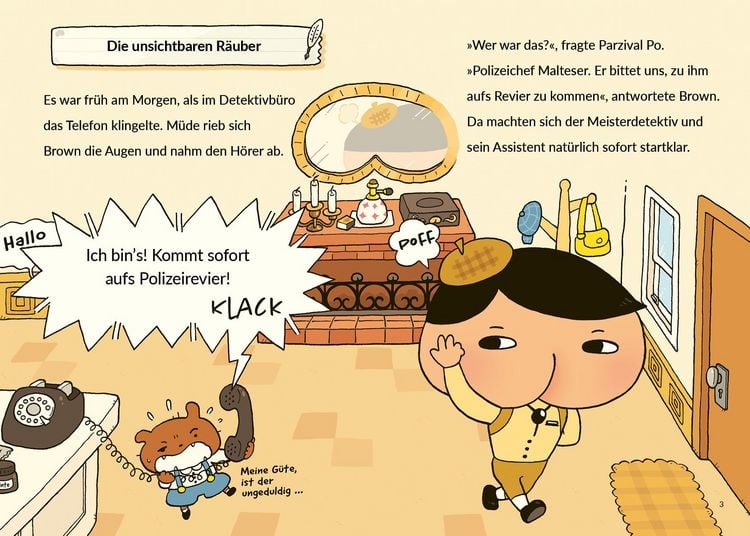 Produktbild: Detektiv Parzival Po (3) - Die unsichtbaren R&auml;uber