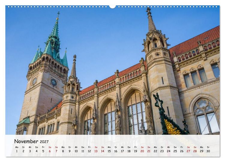 Produktbild: Braunschweig - Stadt des L&ouml;wen (hochwertiger Premium Wandkalender 2027 DIN A2 quer), Kunstdruck in Hochglanz