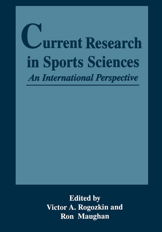 Produktbild: Current Research in Sports Sciences