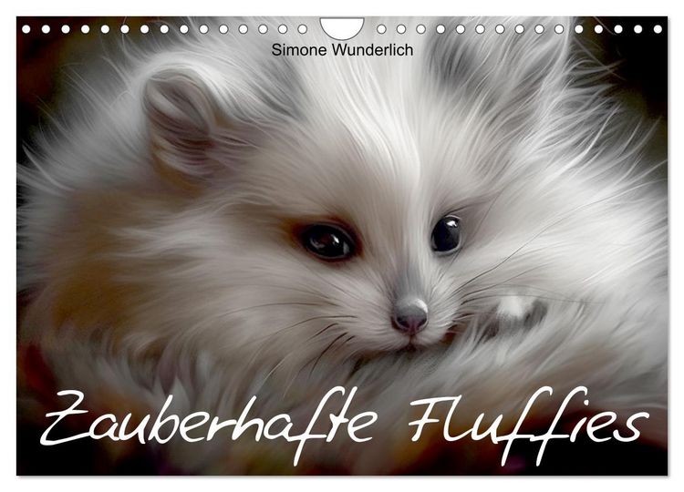 Produktbild: Zauberhafte Fluffies (Wandkalender 2026 DIN A4 quer), CALVENDO Monatskalender