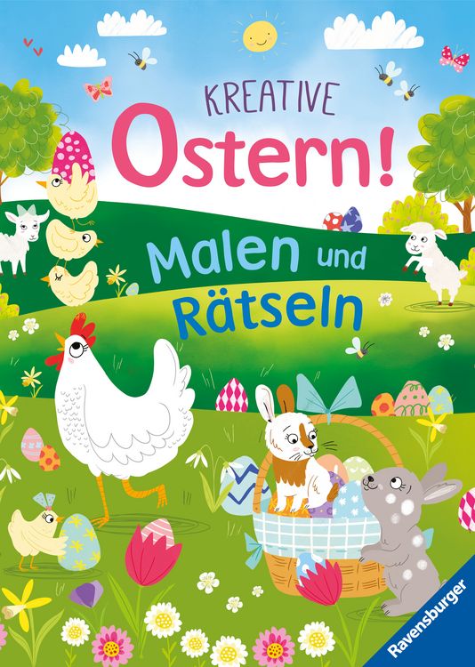 Produktbild: Kreative Ostern! Malen und R&auml;tseln