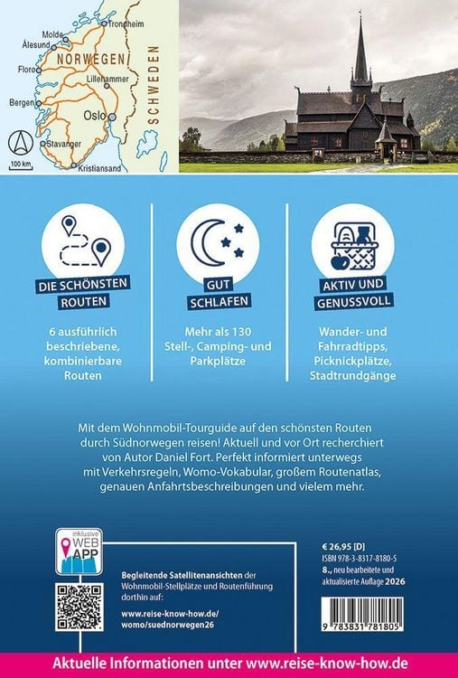 Produktbild: Reise Know-How Wohnmobil-Tourguide S&uuml;dnorwegen