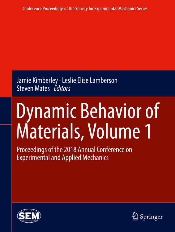 Produktbild: Dynamic Behavior of Materials, Volume 1