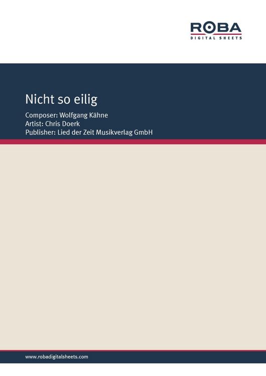 Produktbild: Nicht so eilig