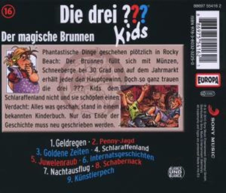 Produktbild: Die drei ??? Kids (16) Der magische Brunnen 
