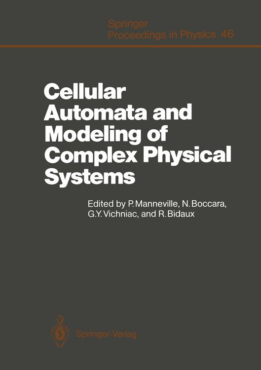 Produktbild: Cellular Automata and Modeling of Complex Physical Systems