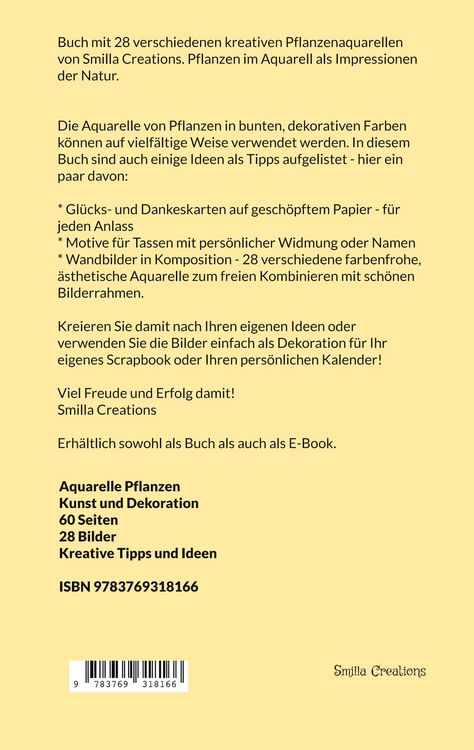 Produktbild: Aquarelle - Pflanzen