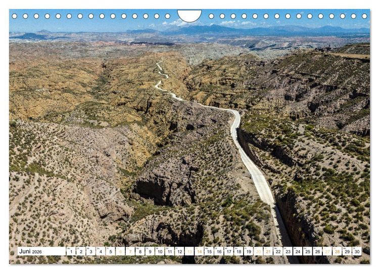Produktbild: W&uuml;sten in Spanien (Wandkalender 2026 DIN A4 quer), CALVENDO Monatskalender