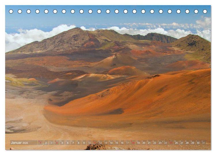 Produktbild: Hawaii und seine Aloha - Inseln (Tischkalender 2026 DIN A5 quer), CALVENDO Monatskalender