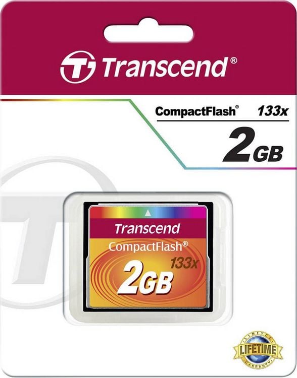 Produktbild: Transcend Standard 133x CF-Karte 2 GB