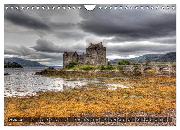 Produktbild: Schottland (Wandkalender 2026 DIN A4 quer), CALVENDO Monatskalender