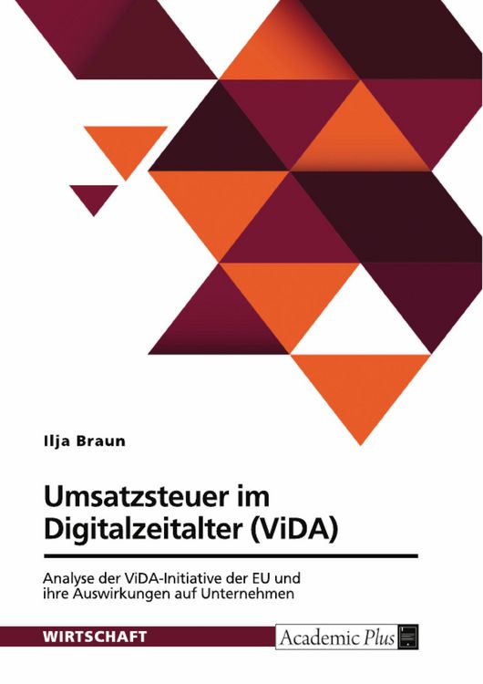 Produktbild: Umsatzsteuer im Digitalzeitalter (ViDA)