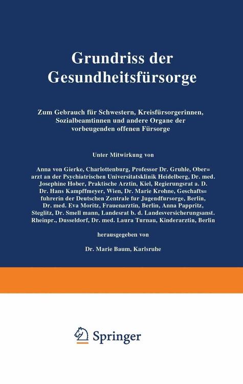 Produktbild: Grundriss der Gesundheitsf&uuml;rsorge