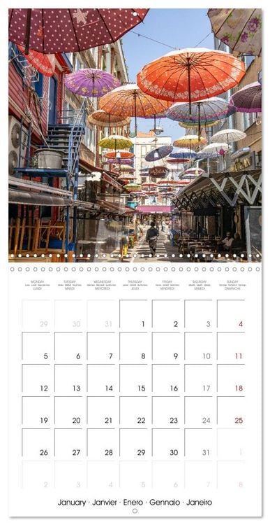 Produktbild: Turkey - Istanbul (Wall Calendar 2026 12 &times; 12 Inch) CALVENDO 12 Month Wall Calendar
