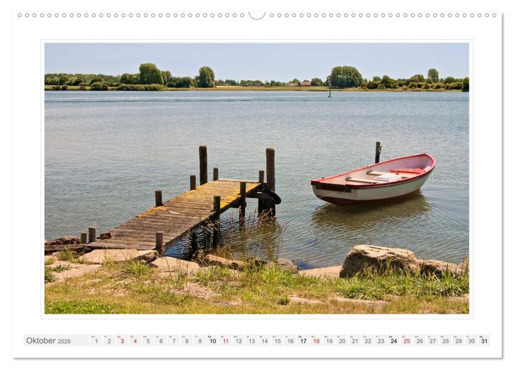 Produktbild: Rund um die Schlei (Wandkalender 2026 DIN A2 quer), CALVENDO Monatskalender