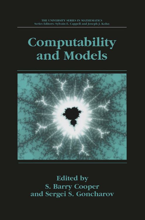 Produktbild: Computability and Models