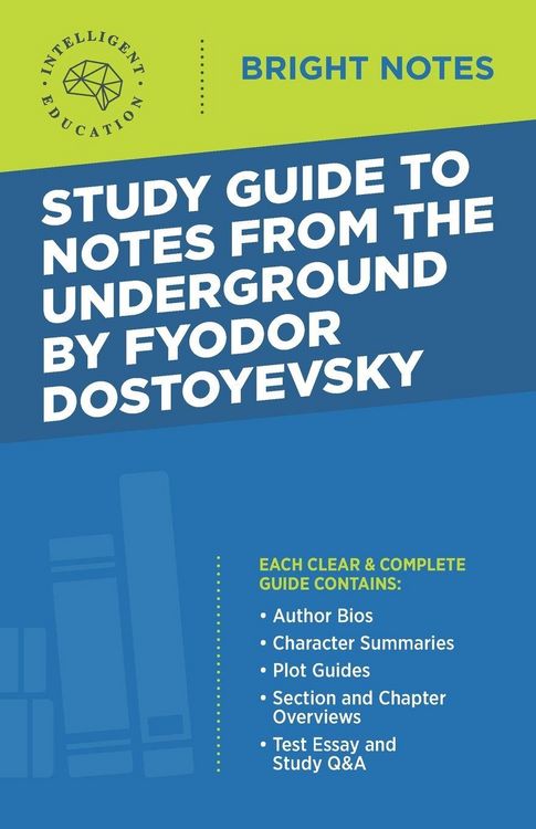 Produktbild: Study Guide to Notes From the Underground by Fyodor Dostoyevsky