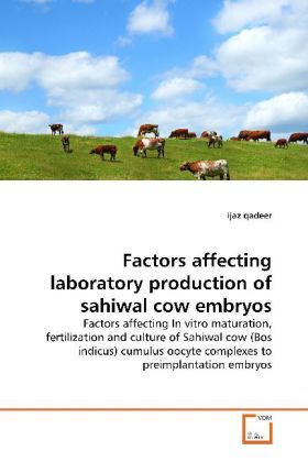 Produktbild: Qadeer, i: Factors affecting laboratory production of sahiwa