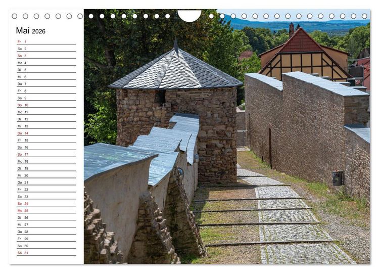 Produktbild: Sangerhausen (Wandkalender 2026 DIN A4 quer), CALVENDO Monatskalender