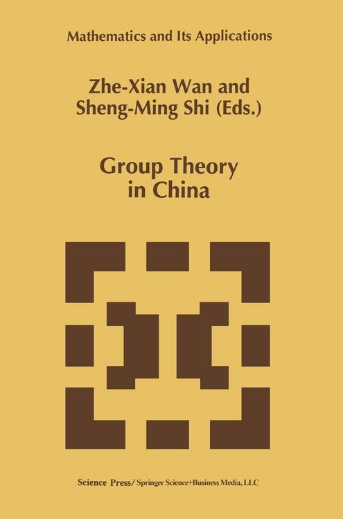 Produktbild: Group Theory in China