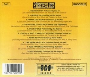 Produktbild: Streets Of Fire (Music From The Motion Picture)